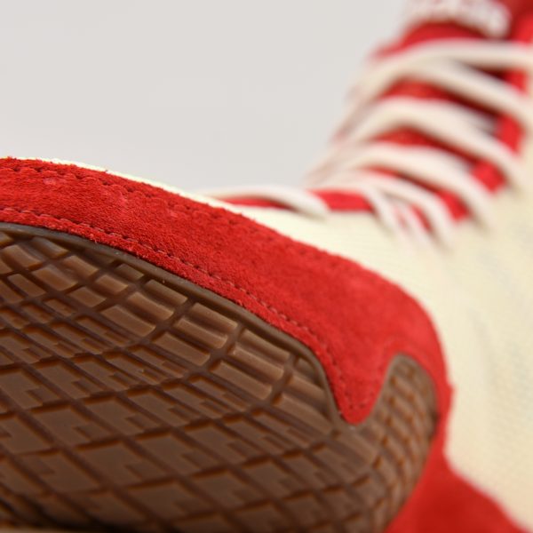 Adidas Shoe Wrestling Tech Fall 2.0 White -Red Stripes