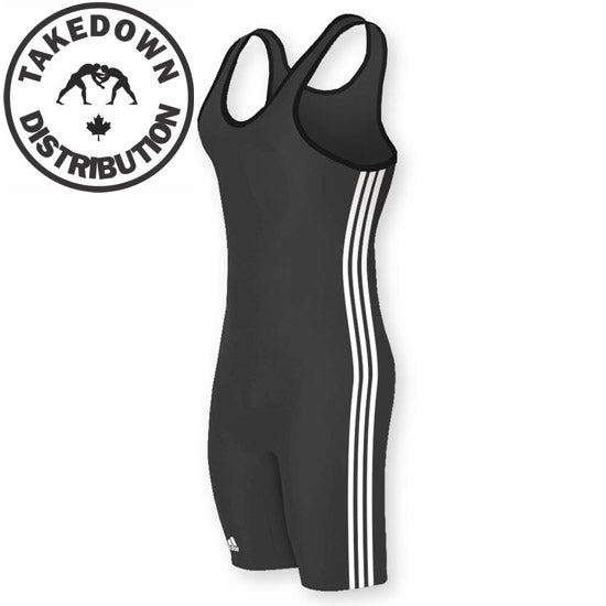 Adidas Singlet Mens Singlet Black-White — Takedown Distribution