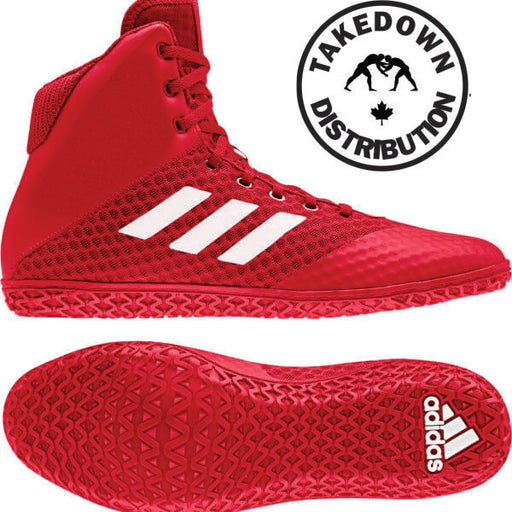Adidas Mat Wizard 4   Red / White - Takedown Distribution 