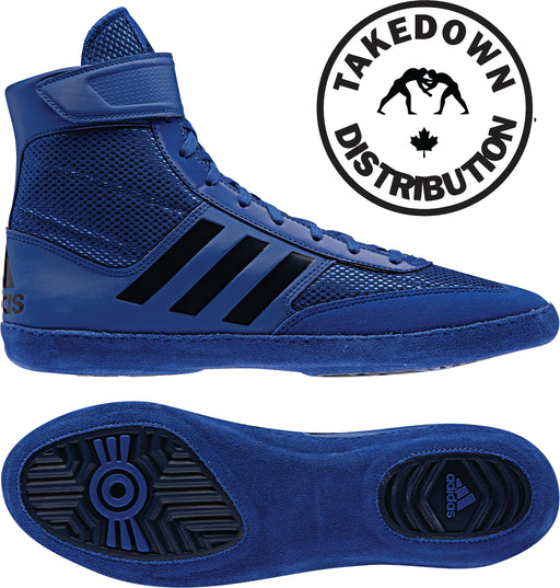 Adidas Shoe Wrestling Mat Wizard 4 Black/Carbon CLEARANCE sz4.5 only —  Takedown Distribution