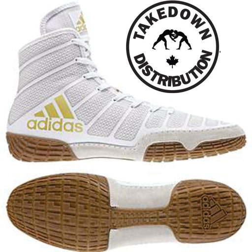 adidas Men's Mat Wizard Hype Wrestling Shoes (7.5, White/Silver) :  : Clothing, Shoes & Accessories