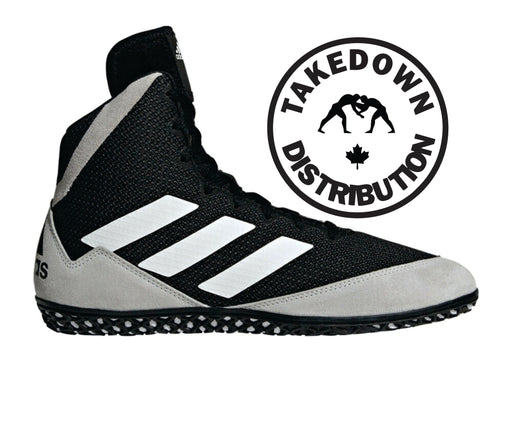 Adidas Men's Mat Wizard 4 Wrestling Shoes ,Black, Size 12 (AC6971