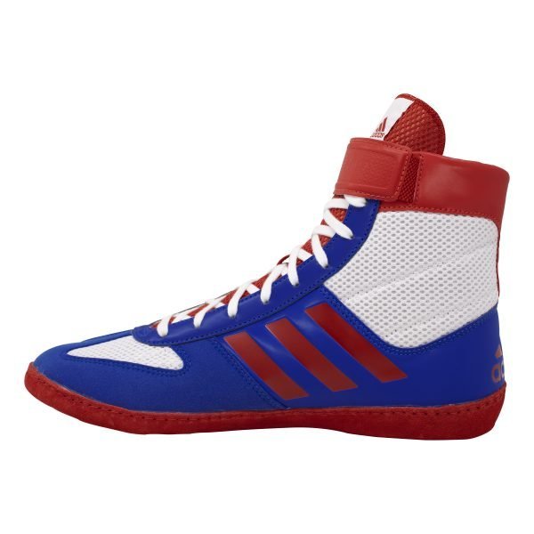 Adidas red white and blue wrestling shoes Clearance
