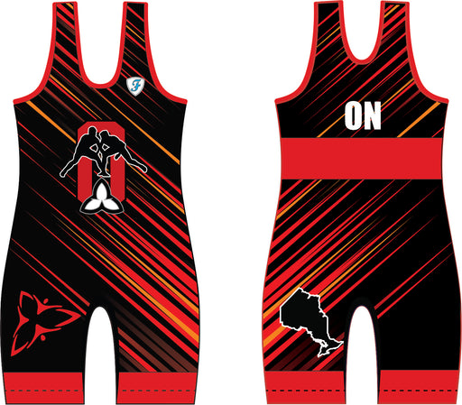 OAWA  Red Competition Singlet  MALE