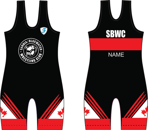 Sarnia Bluewater  YOUTH UNISEX  Wrestling CLUB Singlet