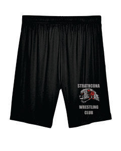 STRATHCONA WRESTLING CLUB Adult and Youth Shorts Black