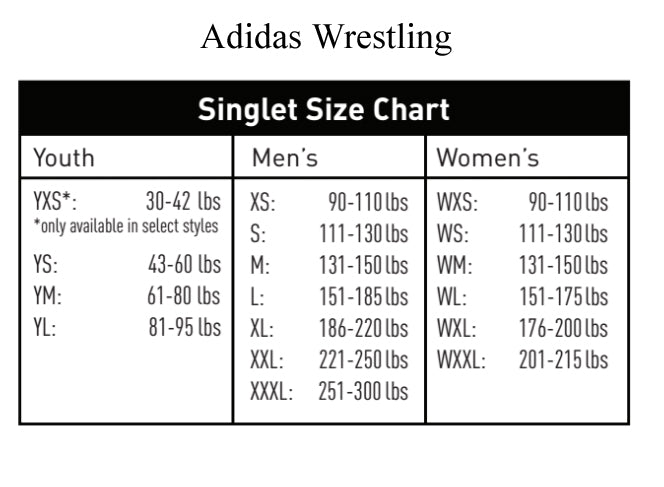 Adidas wrestling shoes size guide Clearance